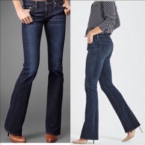 AG Adriano Goldschmied Women's Boot Cut Jeans - Dark Blue
